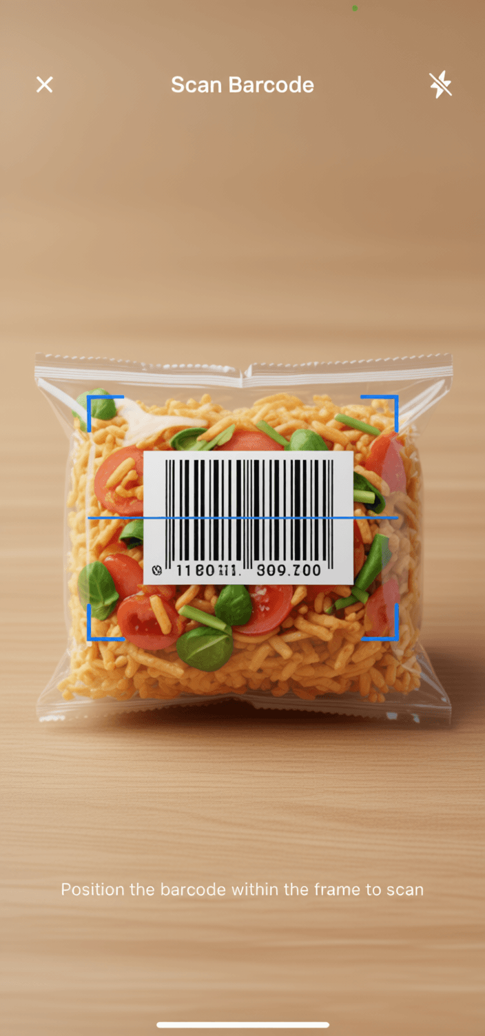 AI-powered food scanning